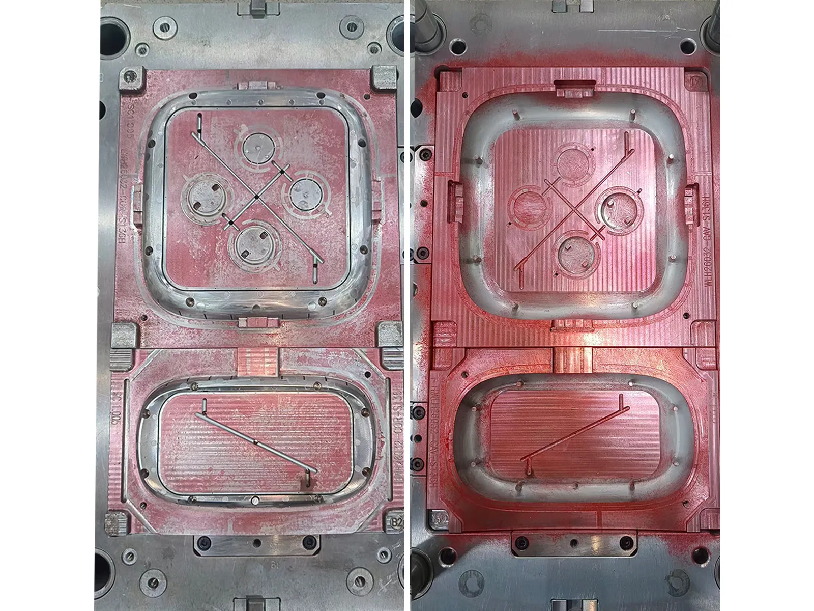 纬联弘LED光学模芯与微型连接器型芯模板