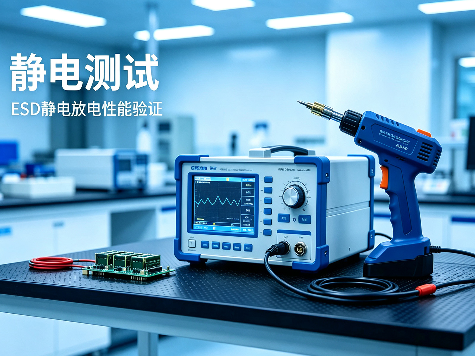 纬联弘静电测试仪，ESD静电放电性能验证
